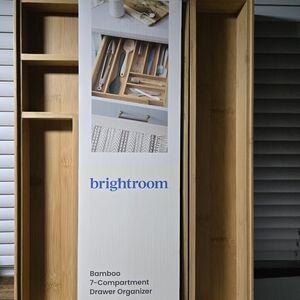 Bamboo Drawer Organizer - Natural Finish Brightroom